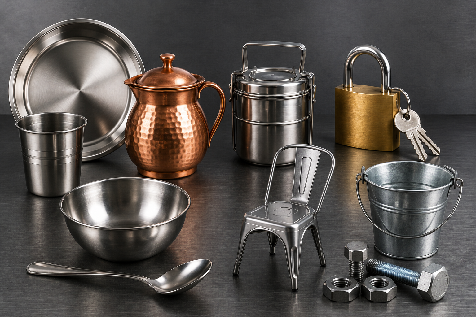 धातु एवं लौह उत्पाद (Metal & Iron Products)
 category